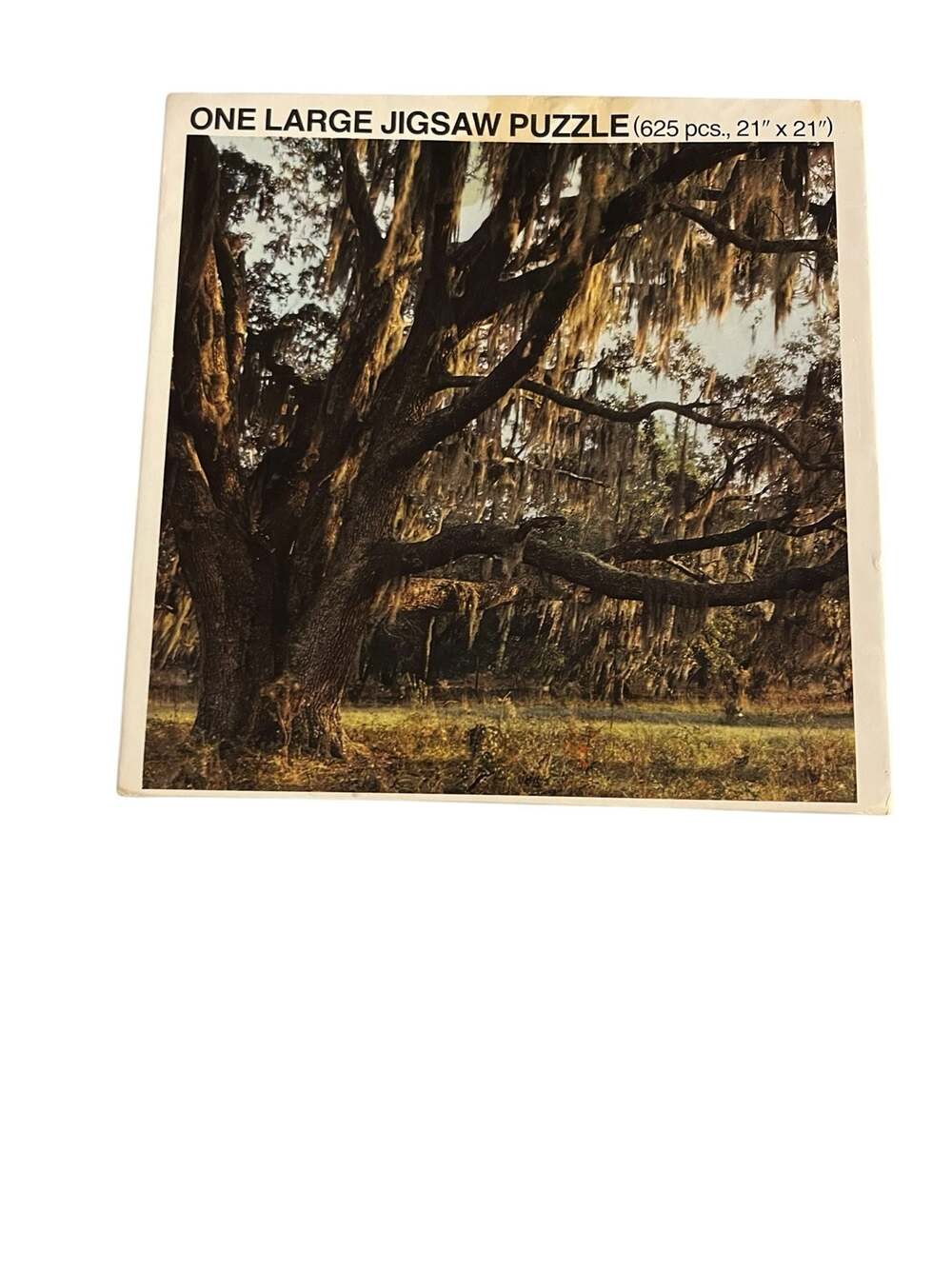 Parker Brothers Time-Life Library of America Live Oaks Jigsaw Puzzle 625 Pcs